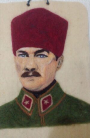 İsme özel Atatürk portresi model-1
